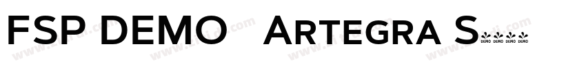 FSP DEMO   Artegra S字体转换